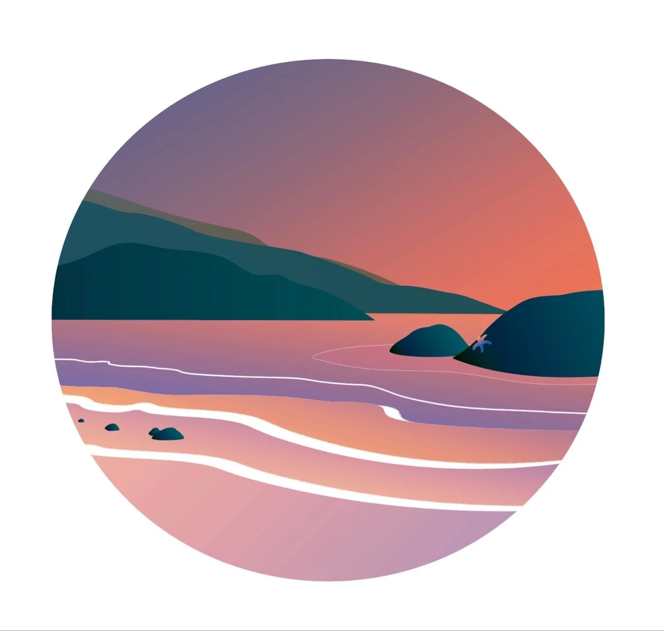 Shoreline Print